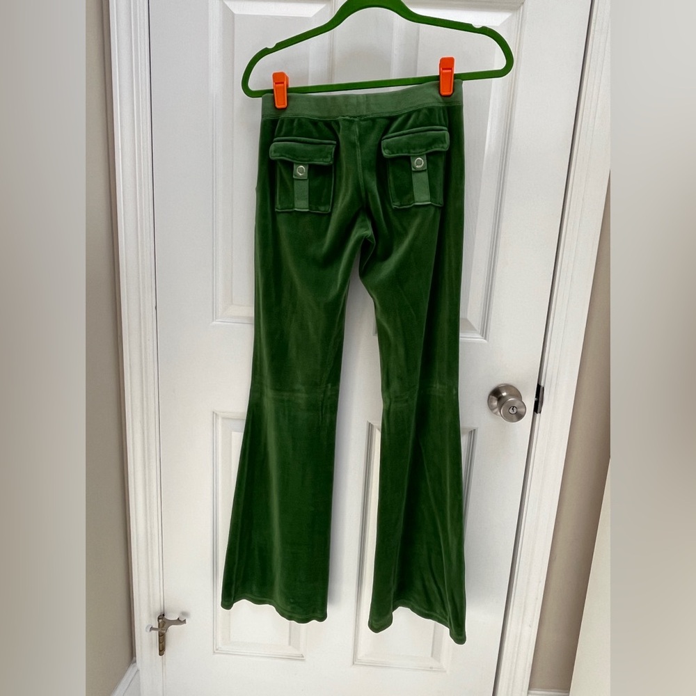 Juicy Couture Green Velour Tracksuit - Picture 5 of 12